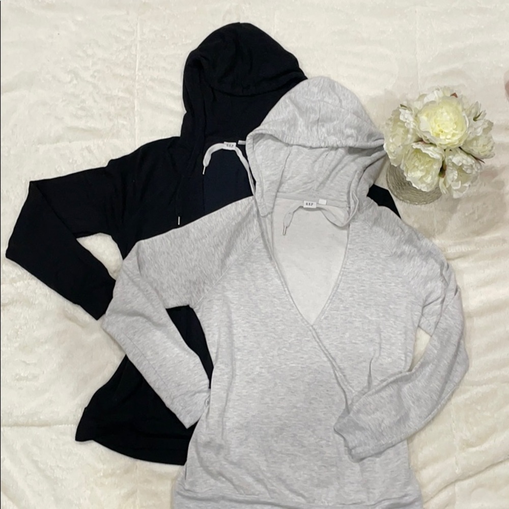 Gap Maternity Nursing Crossover Hoodies
